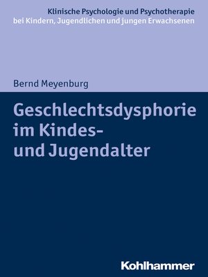 cover image of Geschlechtsdysphorie im Kindes- und Jugendalter